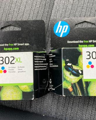 2 Cartucce HP 302 XL HP302 302XL colore tricromia