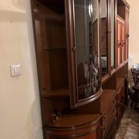 Mobile giorno cristalliera stile classico