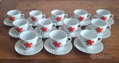 Set 12 tazzine caffè 