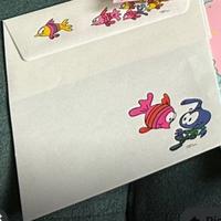 Snorky n. 1 foglio e busta carta da lettere