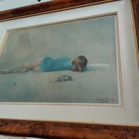 LITOGRAFIA SU ARGENTO 925 - Claudio BONICHI - "Chi