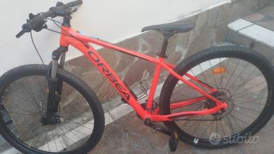 Mountain bike orbea m 50 rossa taglia 29