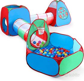 Tenda da Gioco Bambini con Tunnel