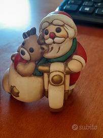 Thun Babbo Natale su Sidecar con renna. 
