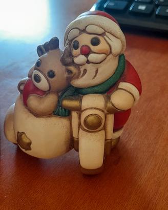 Thun Babbo Natale su Sidecar con renna. 