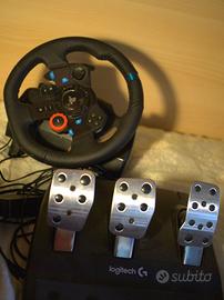 Logitech G29 Driving Force volante + pedaliera PS5