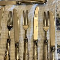 Lotto 12 posate argento 800 Solingen