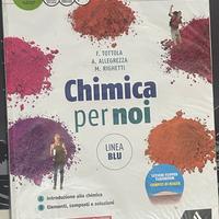 Libro chimica per noi linea blu