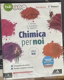 Libro chimica per noi linea blu