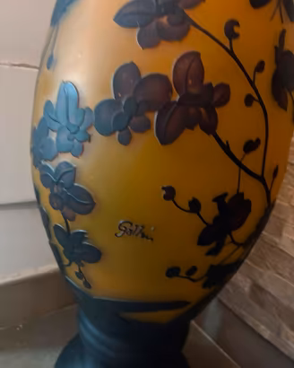 vaso galle firmato 