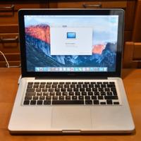 notebook portatile macbook 13" a1278