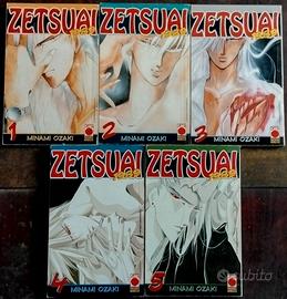 Manga Zetsuai 1989 vol. 1-5 serie completa - yaoi