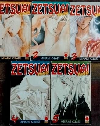 Manga Zetsuai 1989 vol. 1-5 serie completa - yaoi