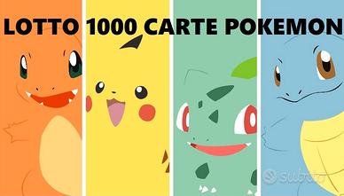 Pokémon GCC: 1000 carte varie, 70 euro