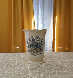 Vaso stile decoupage