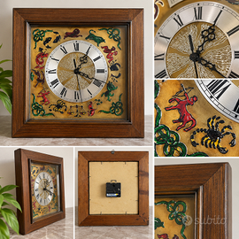 Orologio da parete vintage Zodiaco 41x41 cm