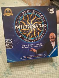 Gioco in scatola nuovo CHI VUOL ESSERE MILIONARIO