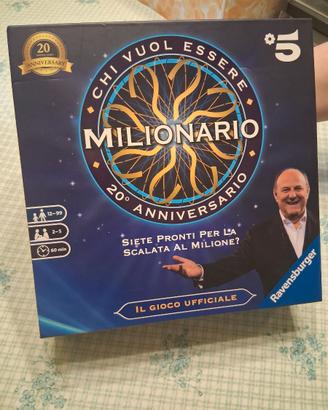 Gioco in scatola nuovo CHI VUOL ESSERE MILIONARIO