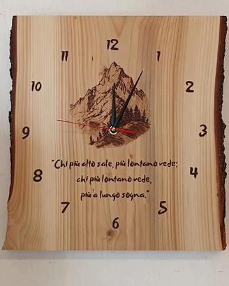 orologio artigianale 