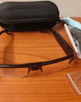Occhiali con Videocamera Integrata 1080P Full HD