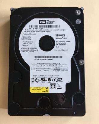 2 hard disk SATA 500 GB