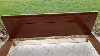 massiccio  letto  FUTON  matrimoniale  vero  legno