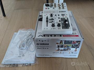 Mixer Scheda Audio Yamaha Ag03 Podcast