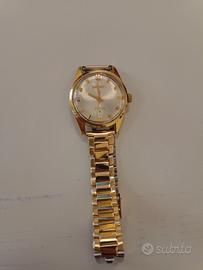 Orologio da polso vintage Seiko placcato oro