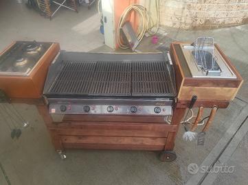 barbeque Dolcevita da esterno gas metano e liquido