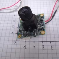 Mini videocamera da incasso, sensore CMOS a colori