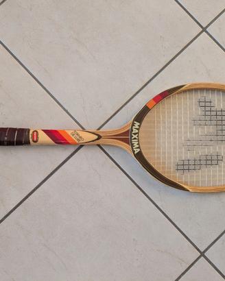Racchetta Tennis Legno Maxima Torneo De Luxe