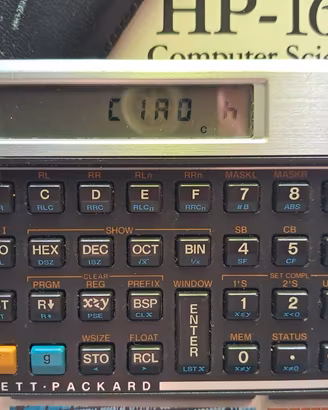 HP‑16C Calcolatrice Scientifica – Originale 1984