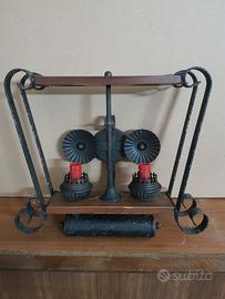 Lampada Vintage Rustica anni 60 da parete