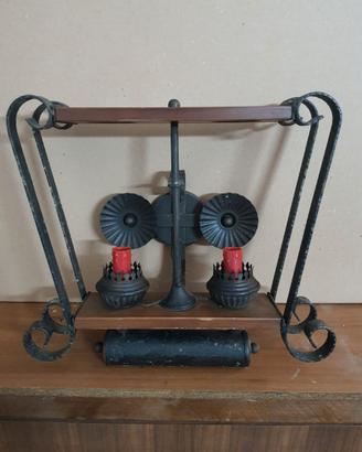 Lampada Vintage Rustica anni 60 da parete