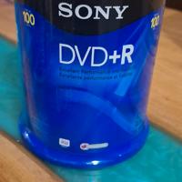 100 dvd+r  sony nuovi
