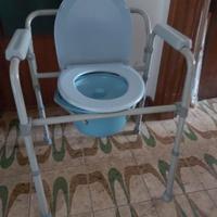 Bagno portatile per disabili e anziani.