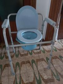 Bagno portatile per disabili e anziani.