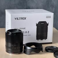 Obiettivo fisso Viltrox af 24mm 1.8 per Nikon Z