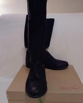 STIVALE DONNA NABUK NERO 38