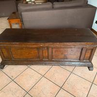 Cassapanca in legno massello