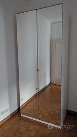 Armadio ikea pax specchio vikedal con accessori