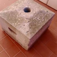 Base cemento per ombrellone