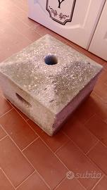 Base cemento per ombrellone