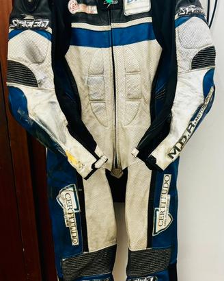Tuta moto intera professionale “speed” tg 52
