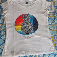 Maglietta bianca MAUI AND SONS