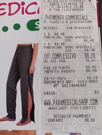 Pantaloni tuta con cerniera