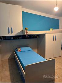 Cameretta con letto a castello