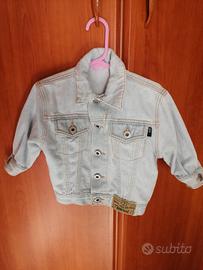 giubbino di jeans bambina 12 mesi