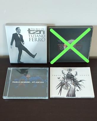 CD Tiziano Ferro Malika Ayane Marco Mengoni Theya