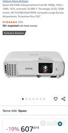 videoproiettore Epson full hd